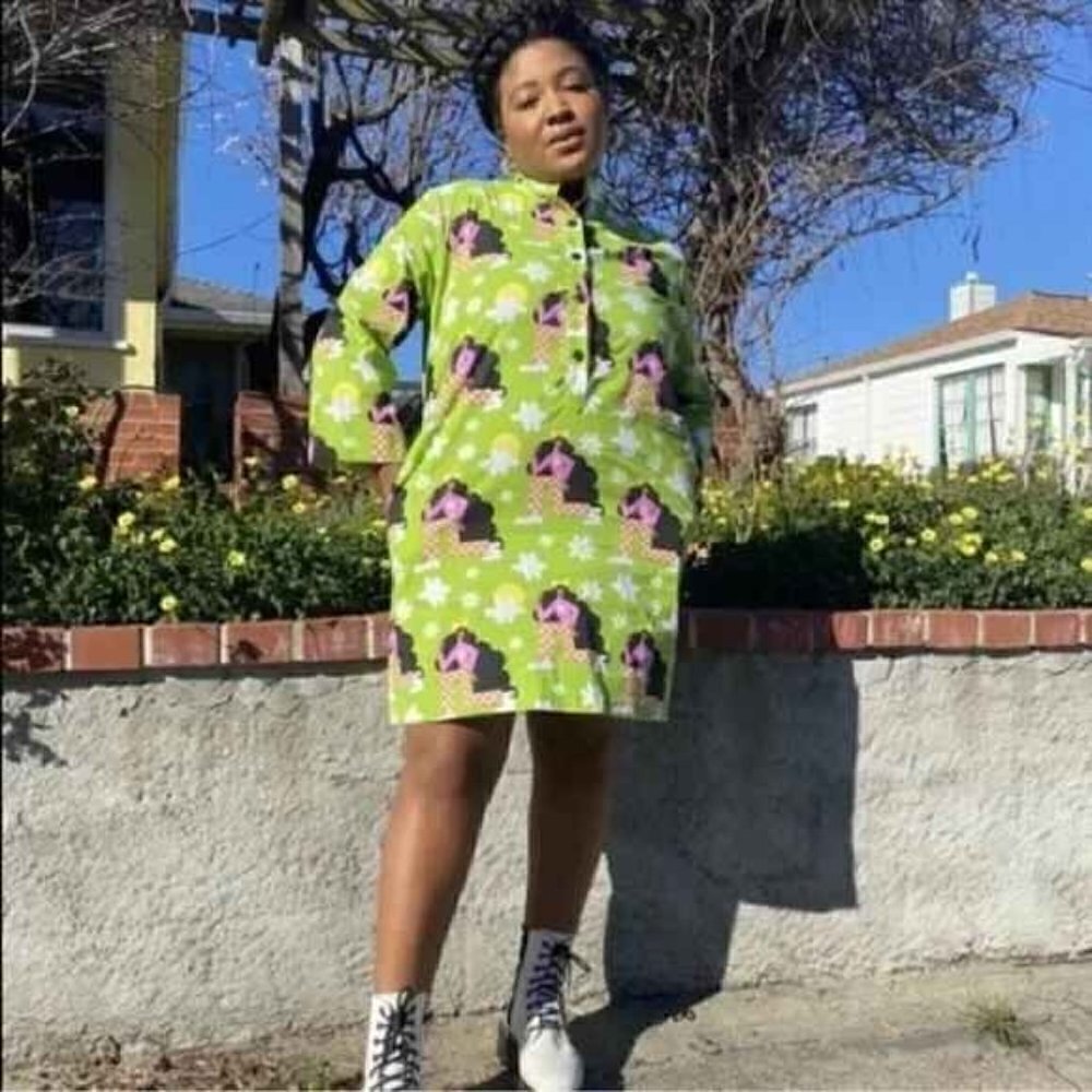 Nooworks Nico Dress in Checkered Ladies